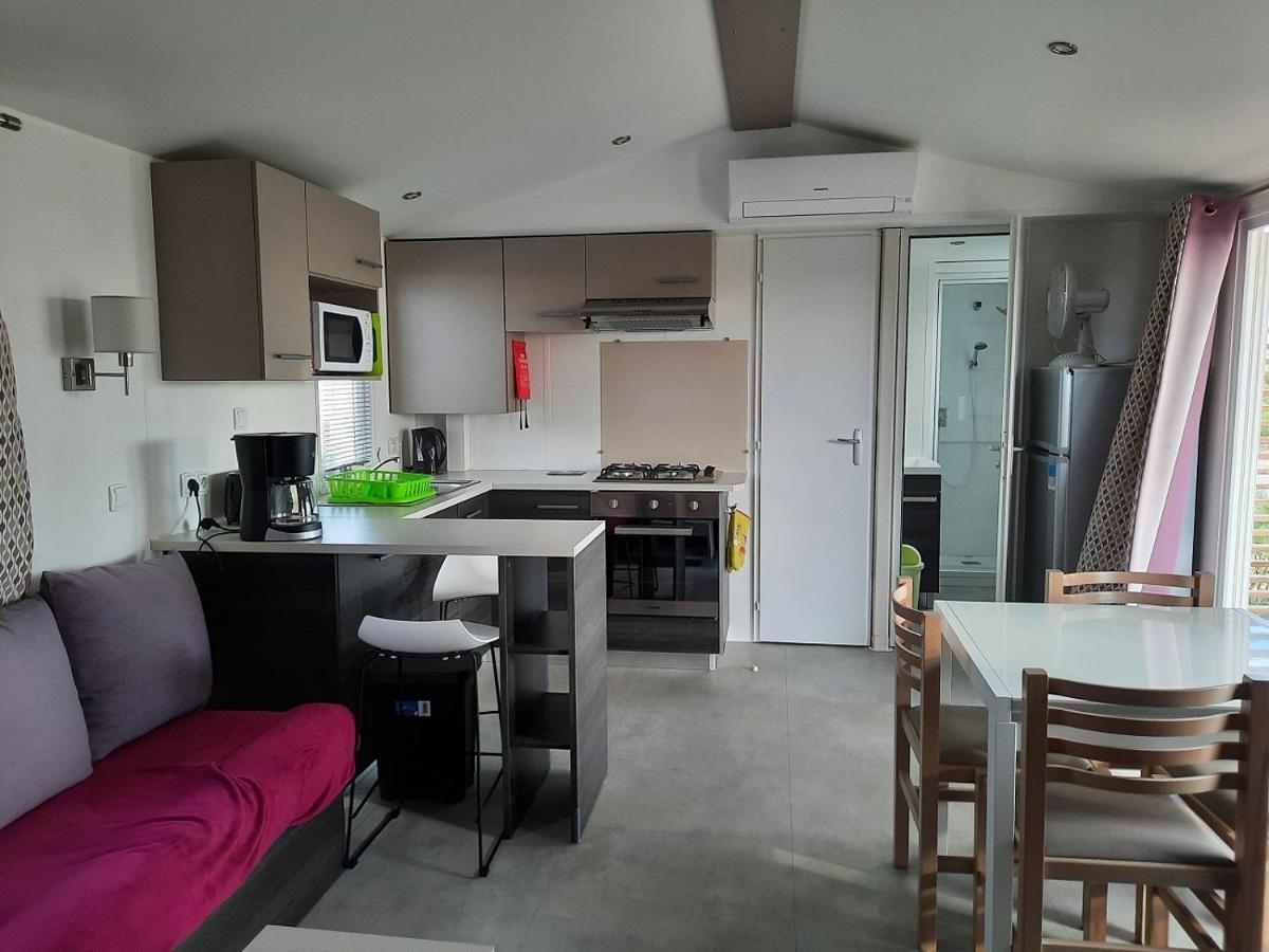 Mhvacances Louent Plusieurs Mobilhomes Dans Camping 4 Etoiles A 200M De La Plage Et Cure Thermale カネ エクステリア 写真